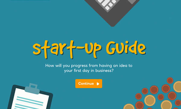 Start-up guide interactive activity
